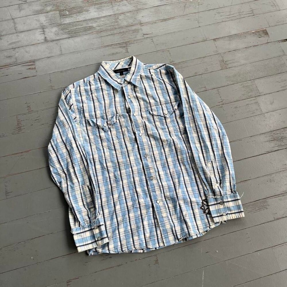 Monarchy Streetwear Y2K Affliction-style Button Up Longsleeve